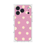 Premium Square Case with MagSafe［ Watercolor Dots Retro Color - Pink ］