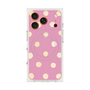 Premium Square Case with MagSafe［ Watercolor Dots Retro Color - Pink ］