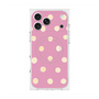 Premium Square Case with MagSafe［ Watercolor Dots Retro Color - Pink ］