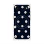 Premium Square Case with MagSafe［ Watercolor Dots Retro Color - Navy ］