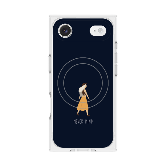 Premium Square Case with MagSafe［ Never Mind - Navy ］