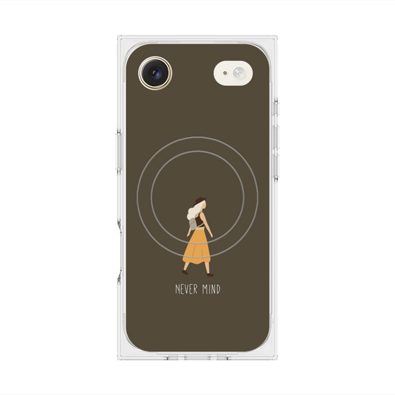 Premium Square Case with MagSafe［ Never Mind - Brown ］