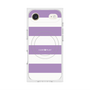 Premium Square Case with MagSafe［ Big Border - Purple ］