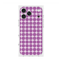 Premium Square Case with MagSafe［ Big Dot - Purple ］