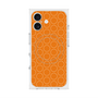Premium Square Case with MagSafe［ Dot Circle - Orange ］