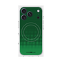 Premium Square Case with MagSafe［ Dot Gradation - Green ］