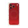 Premium Square Case with MagSafe［ Dot Gradation - Red ］