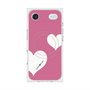 Premium Square Case with MagSafe［ Two Hearts - Pink ］