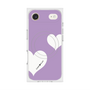 Premium Square Case with MagSafe［ Two Hearts - Purple ］