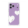 Premium Square Case with MagSafe［ Two Hearts - Purple ］