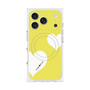 Premium Square Case with MagSafe［ Two Hearts - Yellow ］