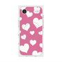 Premium Square Case with MagSafe［ Dot Hearts - Pink ］