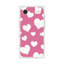 Premium Square Case with MagSafe［ Dot Hearts - Pink ］