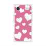 Premium Square Case with MagSafe［ Dot Hearts - Pink ］