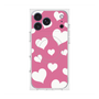 Premium Square Case with MagSafe［ Dot Hearts - Pink ］