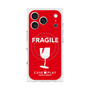 Premium Square Case with MagSafe［ FRAGILE - Red ］