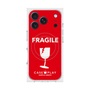 Premium Square Case with MagSafe［ FRAGILE - Red ］