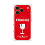 Premium Square Case with MagSafe［ FRAGILE - Red ］