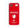Premium Square Case with MagSafe［ FRAGILE - Red ］