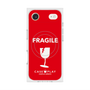 Premium Square Case with MagSafe［ FRAGILE - Red ］