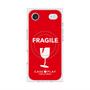Premium Square Case with MagSafe［ FRAGILE - Red ］