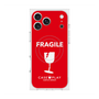 Premium Square Case with MagSafe［ FRAGILE - Red ］