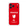 Premium Square Case with MagSafe［ FRAGILE - Red ］