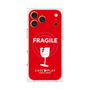 Premium Square Case with MagSafe［ FRAGILE - Red ］