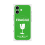 Premium Square Case with MagSafe［ FRAGILE - Green ］
