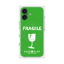 Premium Square Case with MagSafe［ FRAGILE - Green ］