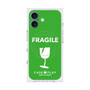 Premium Square Case with MagSafe［ FRAGILE - Green ］