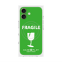 Premium Square Case with MagSafe［ FRAGILE - Green ］