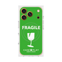 Premium Square Case with MagSafe［ FRAGILE - Green ］
