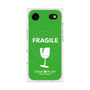 Premium Square Case with MagSafe［ FRAGILE - Green ］