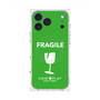 Premium Square Case with MagSafe［ FRAGILE - Green ］