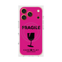 Premium Square Case with MagSafe［ FRAGILE - Pink ］