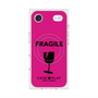 Premium Square Case with MagSafe［ FRAGILE - Pink ］