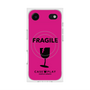 Premium Square Case with MagSafe［ FRAGILE - Pink ］