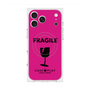 Premium Square Case with MagSafe［ FRAGILE - Pink ］