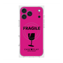 Premium Square Case with MagSafe［ FRAGILE - Pink ］