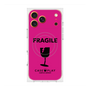 Premium Square Case with MagSafe［ FRAGILE - Pink ］