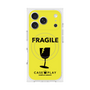 Premium Square Case with MagSafe［ FRAGILE - Yellow ］