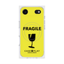 Premium Square Case with MagSafe［ FRAGILE - Yellow ］