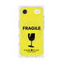 Premium Square Case with MagSafe［ FRAGILE - Yellow ］