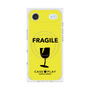 Premium Square Case with MagSafe［ FRAGILE - Yellow ］