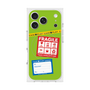 Premium Square Case with MagSafe［ FRAGILE Stickers - Green ］
