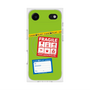 Premium Square Case with MagSafe［ FRAGILE Stickers - Green ］