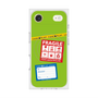 Premium Square Case with MagSafe［ FRAGILE Stickers - Green ］