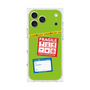 Premium Square Case with MagSafe［ FRAGILE Stickers - Green ］