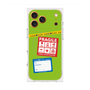 Premium Square Case with MagSafe［ FRAGILE Stickers - Green ］